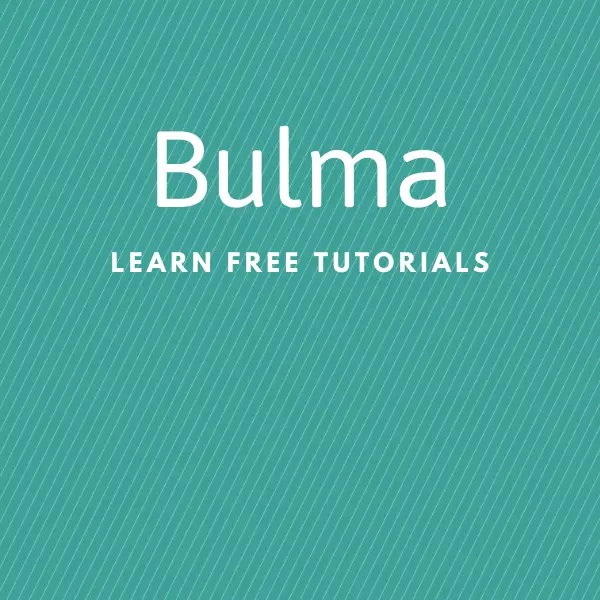 Bulma - Installation